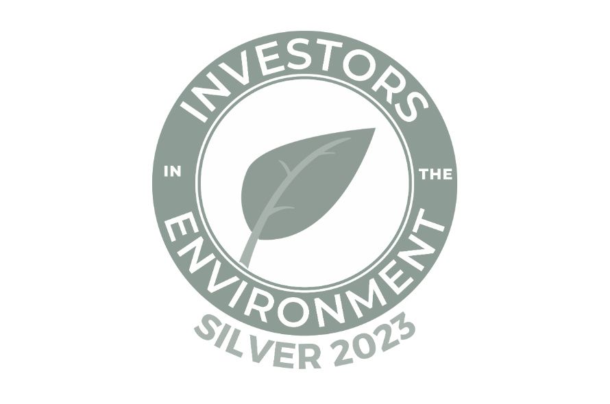 Battersea Investors in the Environment Silver certification logo
